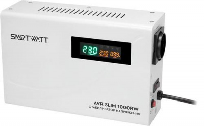 Стабилизатор напряжения SMARTWATT AVR SLIM 1000RW в Волновахе