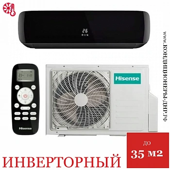 Кондиционер Hisense AS-13UW4RVETG01G(B)/AS-13UW4RVETG01W(B) Black Crystal Super DC Inverter Wi-Fi в Волновахе