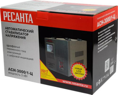 Стабилизатор напряжения Ресанта АСН-3000/1-Ц в Волновахе
