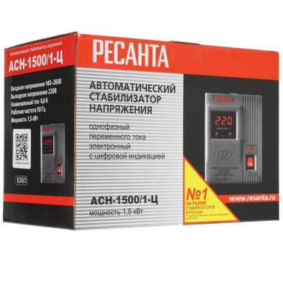 Стабилизатор напряжения Ресанта АСН-1500/1-Ц в Волновахе