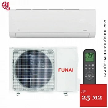 Кондиционер Funai RAC-SG25HP.D04/S/RAC-SG25HP.D04/U Shogun 2025 в Волновахе