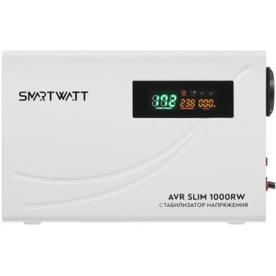 Стабилизатор напряжения SMARTWATT AVR SLIM 1000RW в Волновахе