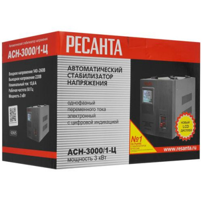 Стабилизатор напряжения Ресанта АСН-3000/1-Ц в Волновахе
