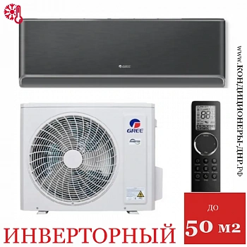 Кондиционер Gree GWH18AVDXE-K6DNA1A Airy Inverter черный в Волновахе