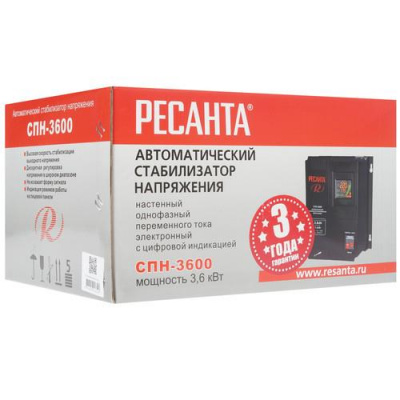 Стабилизатор напряжения Ресанта СПН-3600 в Волновахе